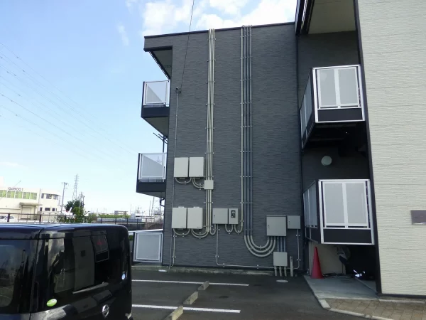 静岡市のアパート様屋根上FIT全量売電太陽光発電