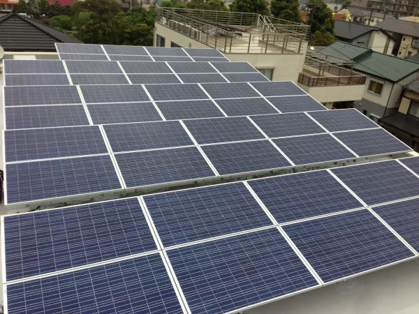 静岡市の設備工事業様の自家消費型太陽光発電の設置事例