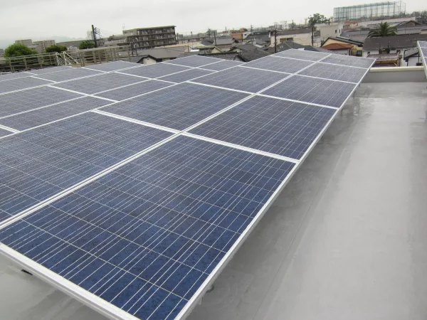 静岡市の設備工事業様の自家消費型太陽光発電の設置事例