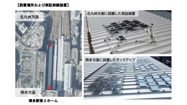 設置場所および実証実験装置